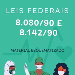 Imagem de capa para o Ebook SUS: Leis 8.080/90 e 8.142/90