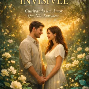 Imagem de capa para o Ebook O JARDIM INVISÍVEL – cultivando um amor que não envelhece