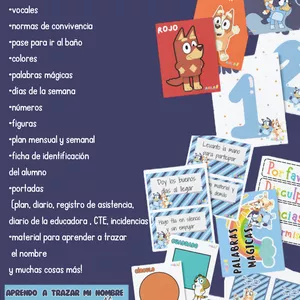 Imagen de portada para Ebook Kit de ambientación de Bluey