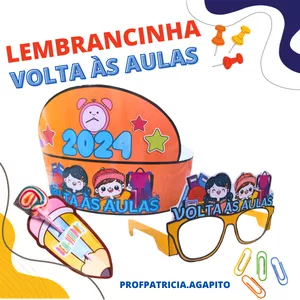 Imagem de capa para o Ebook Kit Lembrancinhas Volta às Aulas