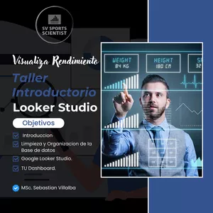 Imagen de portada para Curso online Visualiza Rendimiento: Introducción a Google Looker Studio