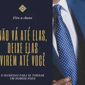 Imagem de capa para o Ebook 8 Segredos para se tornar um homem foda