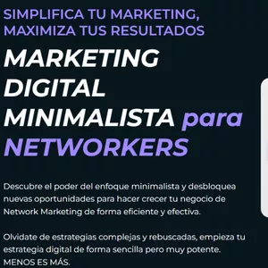 Imagen de portada para Curso online Marketing Digital Minimalista para Networkers
