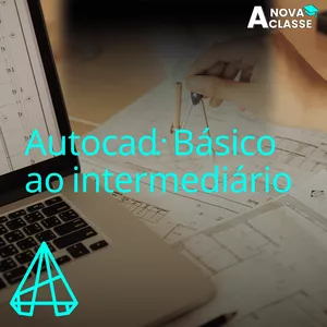 Imagem de capa para o Curso online Curso de AUTOCAD - Básico ao Intermediário