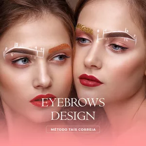 Imagem de capa para o Curso online Eyebrows Design Método Taís Correia