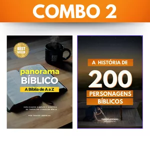 Imagem de capa para o Ebook COMBO 2 - ESTUDO BÍBLICO