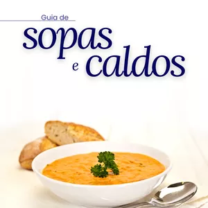 Imagem de capa para o Ebook Sopas para Emagrecer: Delícias Saudáveis para Perder Peso