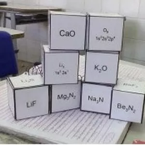 Imagem de capa para o Ebook Cubos Iônicos: Aprendendo a Fórmula dos Compostos.