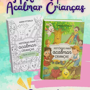 Imagem de capa para o Ebook E-book Histórias para Acalmar Crianças