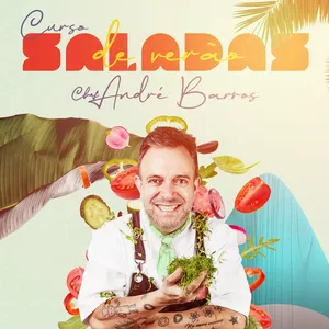 Imagem de capa para o Curso online Curso de saladas de verão do Chef André Barros 