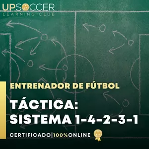 Imagen de portada para Curso online TÁCTICA: SISTEMA 1-4-2-3-1