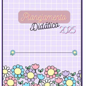 Imagem de capa para o Ebook Planner - Caderno de Planejamento Didático - 2025 