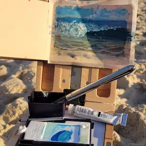 Imagem de capa para o Curso online Pintar uma paisagem por dia em 20 minutos