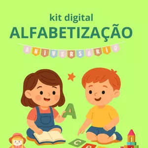Imagem de capa para o Ebook Kit Digital – Alfabetização (4 a 5 anos)