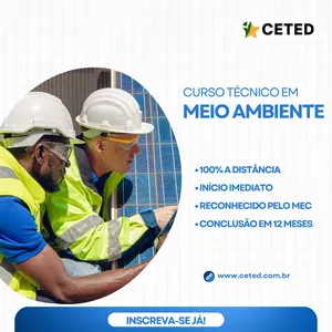 Imagem de capa para o Curso online Técnico em Meio Ambiente