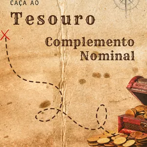 Imagem de capa para o Ebook Caça ao Tesouro do Complemento Nominal
