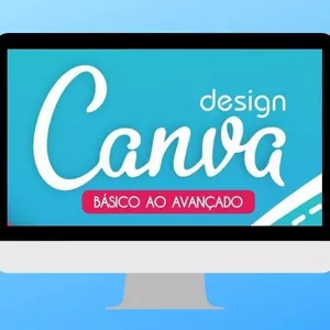 Imagem de capa para o Curso online Curso Completo de Canva