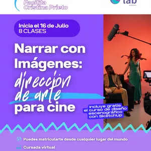 Imagen de portada para Evento online Narrar con imágenes: dirección de arte para cine
