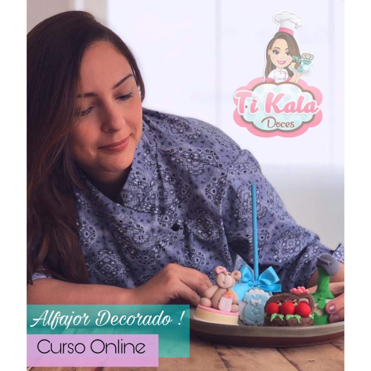 Imagem do curso Alfajor Decorado!  - Curso Online 