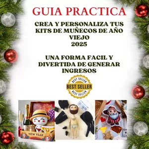 Imagen de portada para Curso online GUIA PRACTICA PARA PERSONALIZAR MUÑECOS DE AÑO VIEJO