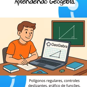 Imagem de capa para o Ebook Aprendendo Geogebra - Volume 01