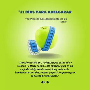 Imagen de portada para Curso online 21 Días para Adelgazar