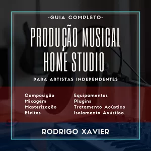 Imagem de capa para o Ebook Produção Musical - Guia Completo