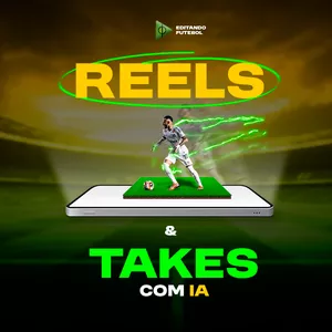 Imagem de capa para o Curso online Reels e Takes com IA - Celular