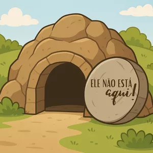 Imagem de capa para o Ebook ELE JÁ RESSUSCITOU! - Evangelismo Criativo