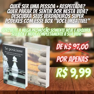 Imagem de capa para o Ebook BOX VOCÊ IMBATÍVEL