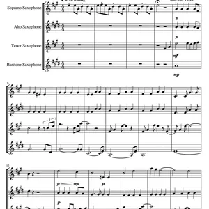 Cover image for Ebook Close to you (carpenters) - Quartet Saxophone Pdf