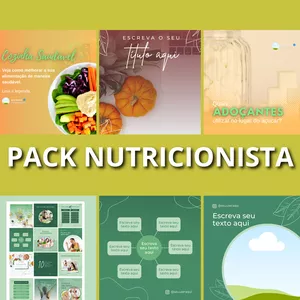 Imagem de capa para o Curso online Pack nutricionista/ emagrecimento 