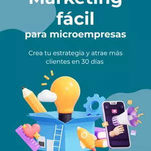 Imagen de portada para Ebook Marketing fácil para microempresas