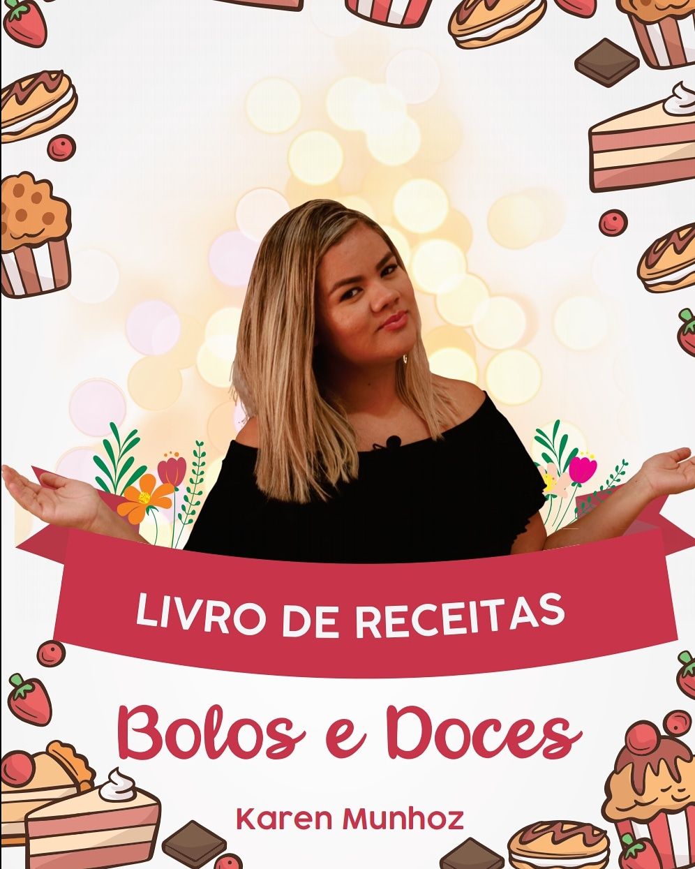 Imagem do curso Livro digital Karen Munhoz bolos e doces