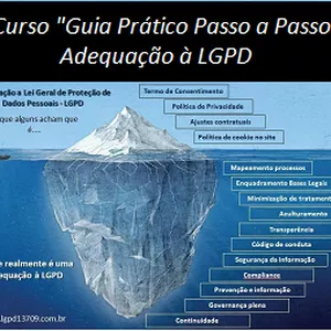 Imagem de capa para o Curso online Curso "Guia Passo a Passo Adequação à LGPD" - Parcelado