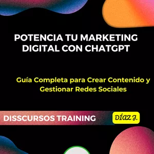Imagen de portada para Ebook Potencia tu Marketing Digital con ChatGPT: Guía Completa para Crear Contenido y Gestionar Redes Sociales