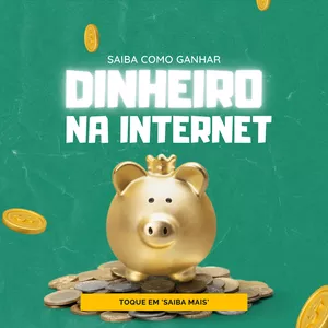 Imagem de capa para o Ebook 21 ideias para ganhar dinheiro na internet agora