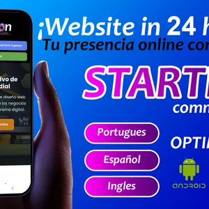 Imagen de portada para Curso online 🚀 Tu Sitio Web Express en 24 Horas – Plan Starter - Personalizado y Gratis
