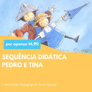 Imagem de capa para o Ebook Sequência Didática: Pedro e Tina (Uma amizade muito especial)
