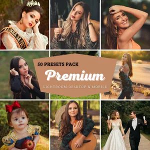 Imagem de capa para o Curso online 50 PRESETS - Lightroom Desktop e Mobile + BÔNUS Overlays