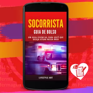 Imagem de capa para o Ebook E-book SOCORRISTA Guia de Bolso