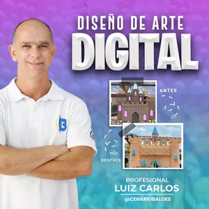 Imagen de portada para Evento online DISEÑO DIGITAL CON CENARIO BALOES