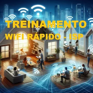 Imagem de capa para o Curso online Treinamento WiFi Rápido - ISP