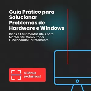 Imagem de capa para o Ebook Guia Prático para Solucionar Problemas de Hardware e Windows