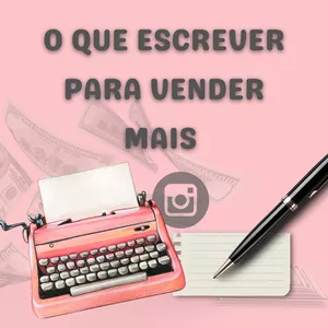 Imagem de capa para o Ebook O que escrever para vender mais