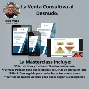 Imagen de portada para Curso online La Venta Consultiva al desnudo. 
