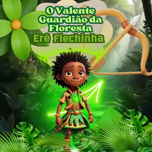 Imagem de capa para o Ebook O Valente Guardião da Floresta - Erê Flechinha