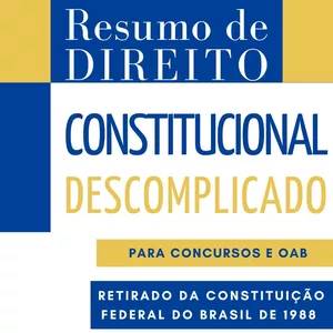Imagem de capa para o Ebook Resumo de Direito Constitucional
