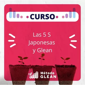 Imagem principal do produto 😍 Curso Las 5 S Japonesas y Glean