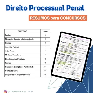 Imagem de capa para o Ebook Direito Processual Penal
